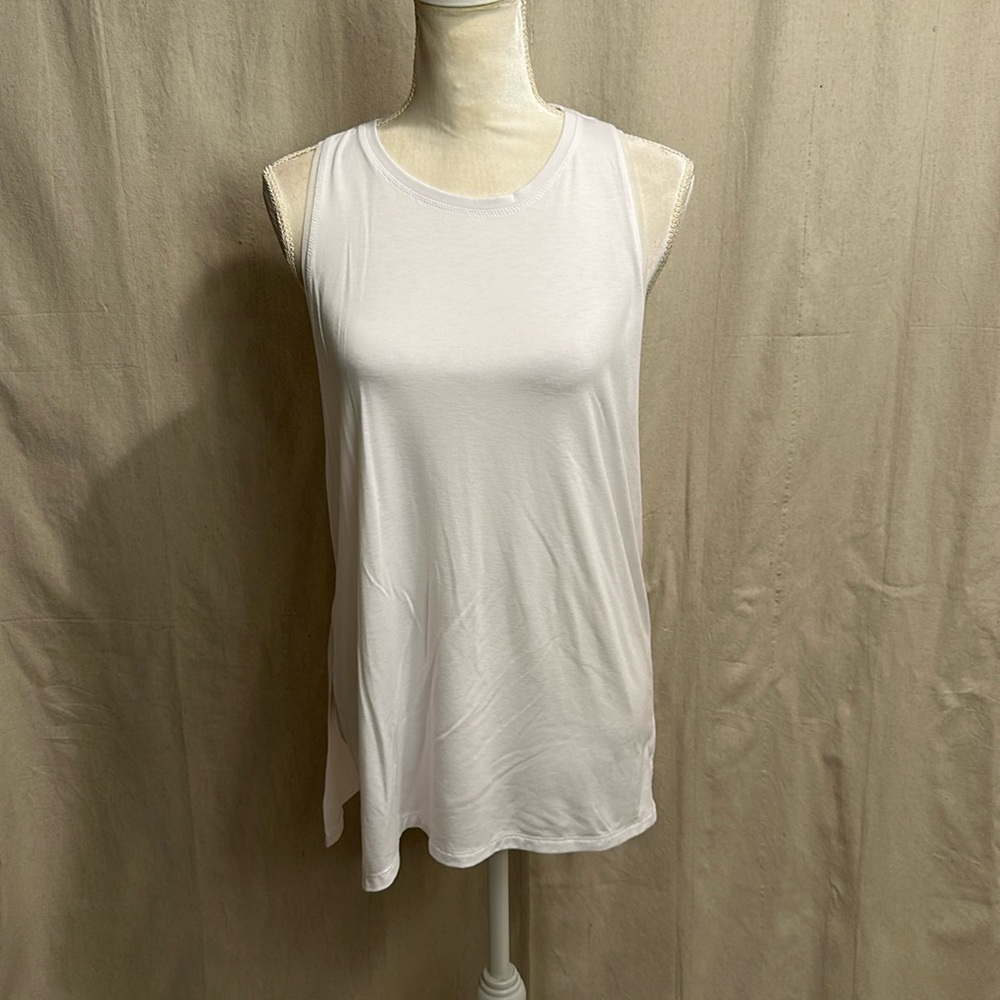 Athleta white tank top